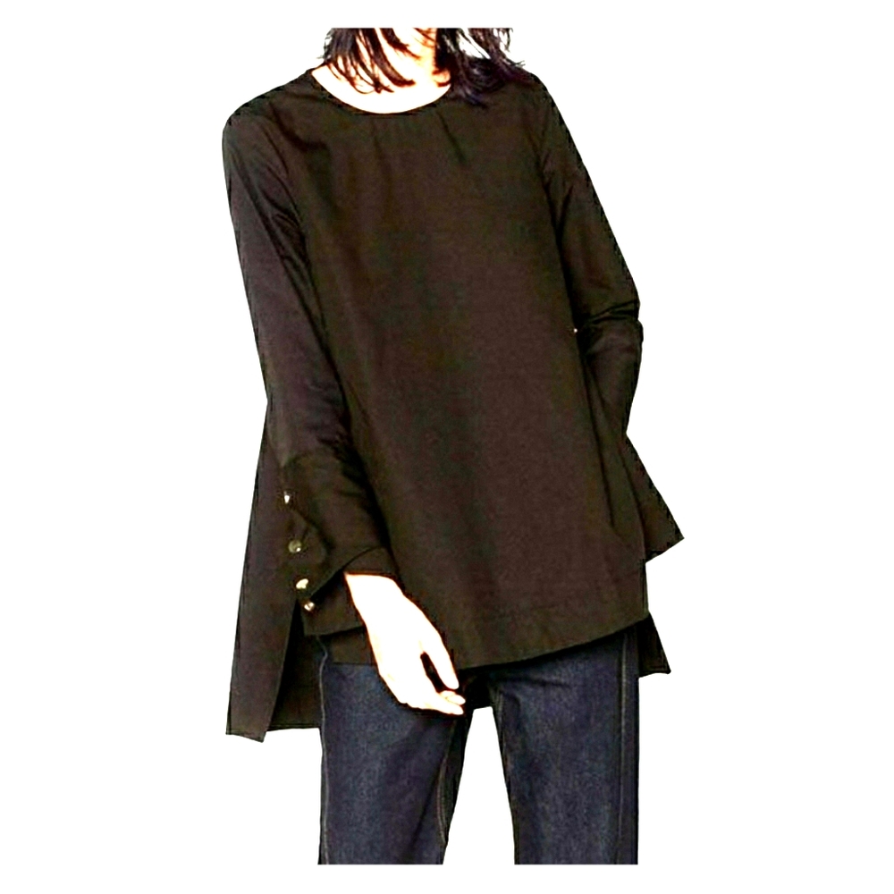 Zara Side Split Top